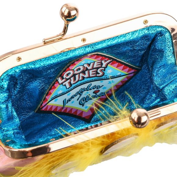 Irregular Choice Looney Tunes OH SO Tweety Pie Coin Purse Yellow Handbag Bag New - Picture 4 of 7
